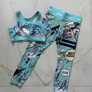 Stronger Ice Cream 🍦🍭🧁Collection Pop Art Active Wear